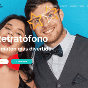 ¡Nueva web de El Retratófono, fotomatón en Ávila!